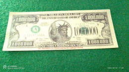 USA  FANTAZY BANKNOT        1 000 000     DOLLARS        UNC - Otros & Sin Clasificación