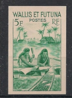 WALLIS ET FUTUNA - 1957-61 - N°Yv. 157A - Tapa 5f - Essai Non Dentelé / Imperf. Essay - Neuf Luxe ** / MNH / Postfrisch - Nuovi