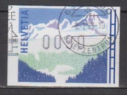 CH , ATM 10 , O  (J 2099) - Automatic Stamps