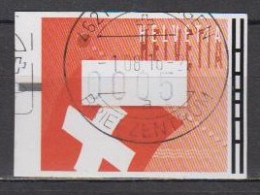 CH , ATM 15 , O  (J 2103) - Automatic Stamps