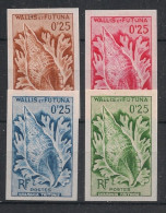 WALLIS ET FUTUNA - 1962-63 - N°Yv. 162 - Coquillage - 4 Essais Non Dentelé / Imperf. Essays - Neuf Luxe ** / MNH - Nuevos