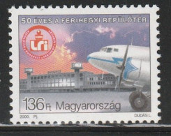 HONGRIE - N°3715 ** (2000) Aéroport - Unused Stamps