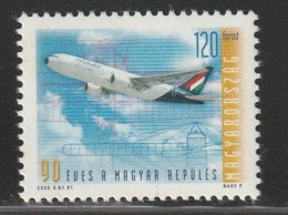 HONGRIE - N°3748 ** (2000) Avion - Unused Stamps