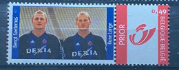 My Stamps  Club Brugge. Bengt Saeternes En Rune Lange - Mint