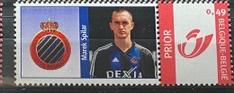 My Stamps  Club Brugge.  Marek Spilar - Mint