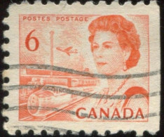 Pays :  84,1 (Canada : Dominion)  Yvert Et Tellier N° :   382 Ab-2 (o) Du Carnet / Michel 429-Exr - Timbres Seuls