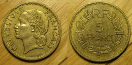 5 Francs 1946 C Bronze - Aluminium - 5 Francs