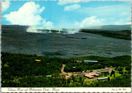 Hawaii Volcano National Park Volcano House And Halemaumau Crater - Big Island Of Hawaii