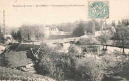 27 Acquigny Vue Panoramique Prise Des Coteaux CPA  1906 - Acquigny