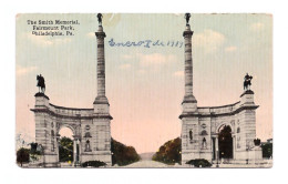 ESTADOS UNIDOS • PHILADELPHIA - PA - THE SMITH MEMORIAL - FAIRMOUNT PARK - Philadelphia