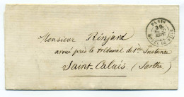 PARIS HOTEL DE VILLE  Cachet 30c  Ref Pothion 2541-13 / Dept 60 SEINE / 1865 - 1849-1876: Classic Period