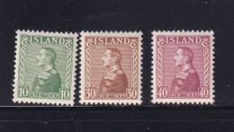 Iceland/Island 1937 King Christian X MNH 15387 - Neufs