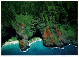 Hawaii Kauai Napali Coast Honopu Valley And Beach - Kauai