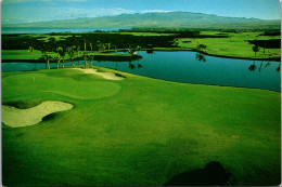 Hawaii Big Island Kohala Coast The Mauna Lani Resort Golf Course Number 3 Green - Hawaï