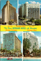 Hawaii Waikiki Multi View The Four Outrigger Hotels - Oahu