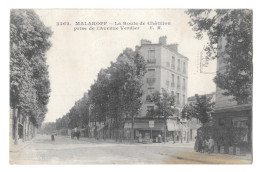 Delcampe - (35392-92) Malakoff - La Route De Chatillon Prise De L'Avenue Verdier - Malakoff