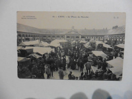 France > [76] Seine Maritime > Cany Barville :La Place Du Marché N° 93 - Cany Barville