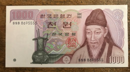 Korea 1000 Won - Korea, Zuid