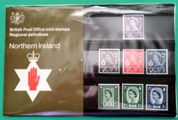 1970 NORTHERN IRELAND REGIONAL LOW VALUE DEFINITIVE ISSUE PRESENTATION PACK. ( A ). #03013 - Presentation Packs