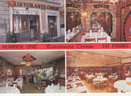 CARTOLINA  ROMA,LAZIO-RISTORANTE CINESE "ER PRIMO" VIA DEGLI OMBRELLARI-STORIA,MEMORIA,CULTURA,RELIGIONE,NON VIAGGIATA - Bars, Hotels & Restaurants