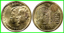 ESPAÑA ( EUROPA ) MONEDA DE JUAN CARLOS I REY. 500 PESETAS. AÑO: 2000 CECA: MADRID : ALUMINIO Y BRONCE, MONEDA CIRCULADA - 500 Pesetas