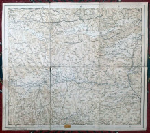 1886 (1312) | TURKEY TÜRKİYE OTTOMAN BULGARIA | FILIBE PLOVDIV | GEOGRAPHICAL FOLDING MAP - Cartes Géographiques