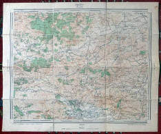 ENVER PASHA | ERZINCAN MAP In ENVER SCRIPT / ARMY ALPHABET / GERMAN SCRIPT | TURKEY OTTOMAN | SARIKAMISH BATTLE - Cartes Géographiques