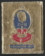 POCKET CALENDAR 1937 - Coronation - King EDVARD VIII - Old Calendar - 6 X 7,5cm(see Sales Conditions) 08574 - Formato Piccolo : 1921-40