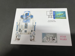 4-9-2023 (4 T 12) Australia - 2023 - Star Wars (2 Covers) - Cartas & Documentos