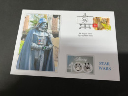 4-9-2023 (4 T 12) Australia - 2023 - Star Wars (2 Covers) - Lettres & Documents