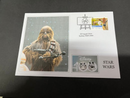 4-9-2023 (4 T 12) Australia - 2023 - Star Wars (2 Covers) - Lettres & Documents
