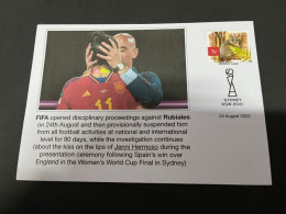 4-9-2023 (4 T 12) Women's Football World Cup - Following Controvertial Kiss, Rubiales Is Suspended By FIFA For 90 Days - Altri & Non Classificati