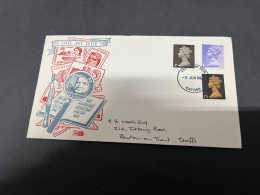 4-9-2023 (4 T 14) UK FDC Cover - 1967 - (1 Cover) New Stamp Values - 1952-1971 Pre-Decimal Issues