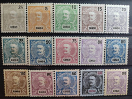 Congo, 1898, # 14/28, MNG - Congo Portuguesa