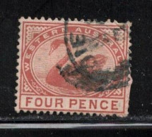 WESTERN AUSTRALIA Scott # 65 Used 1 - Usati