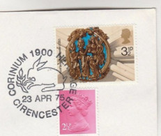 1975 RABBIT Cover CIRENCESTER Event GB Stamps - Lapins