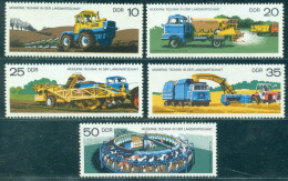 1977 Agriculture,Fertilizer Spreader,Potato Harvester,Tractor,milking,DDR,2236,MNH - Agriculture