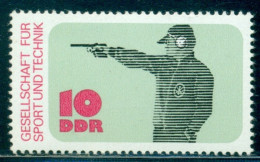 1977 Anniversary Of The Society For Sport And Technology,Target Shooting,Sport,DDR,2220,MNH - Tir (Armes)