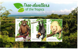 Australia ASC 3722 MS 2020 Tree-dwellers Of Tropics, Miniature Sheet,mint Never Hinged - Mint Stamps