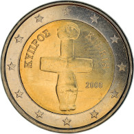 Chypre, 2 Euro, 2008, SPL, Bi-Metallic, KM:85 - Chipre