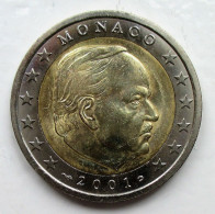 2 Euro Monaco 2001 - Monaco