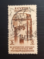 Egypte 1936 The 15th Agricultural And Industrial Exhibition - Cairo, Egypt – 5 M Used - Gebraucht