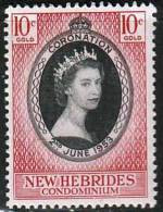 1953 QUEEN ELIZABETH CORONATION  NEWHEBRIDES CONDOMINIUM - Andere & Zonder Classificatie