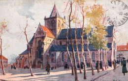 62 Pas De Calais - CPA - LILLERS - Eglise Romane - Par Fred Money - Sites De France - 1921 - Lillers