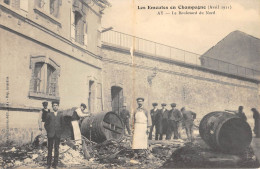 CPA 51 LES EMEUTES EN CHAMPAGNE 1911 / AY / LE BOULEVARD DU NORD - Ay En Champagne