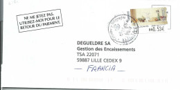 Vignette D'affranchissement Epelsa - ATM - Pain - Citrouille - Peinture - Lettre Pour La France - Lettres & Documents