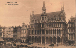 BELGIQUE - Bruxelles - La Maison Du Roi - Animé - Carte Postale Ancienne - Plätze