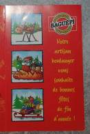 Petit Calendrier De Poche 2005 Pain  Boulanger Boulangerie Tonnerre Yonne - Père Noël Traineau Renne - Petit Format : 2001-...