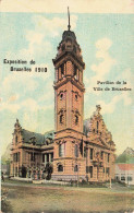 BELGIQUE - Exposition De Bruxelles De 1910 - Pavillon De La Ville De Bruxelles - Colorisé - Carte Postale Ancienne - Mostre Universali