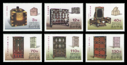 North Korea 2007 Mih. 5262/67 Korean Folk Customs. Furniture (I) MNH ** - Corée Du Nord